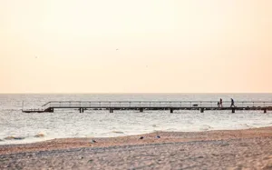 Hvidbjerg Strand Camping Resort Strand Badebro