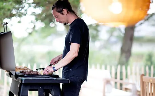 Hvidbjerg Strand Camping Resort Vesterhavsvilla Grill