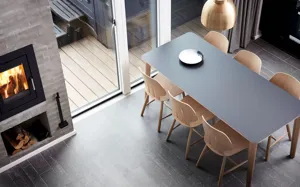 Hvidbjerg Strand Camping Resort Strandvilla Spiseplads