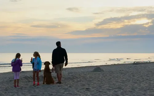 Hvidbjerg Strand Camping Resort Hund Pladsen Strand