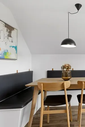 Hvidbjerg Strand Camping Resort Hvidbjerg Hytte Spisebord