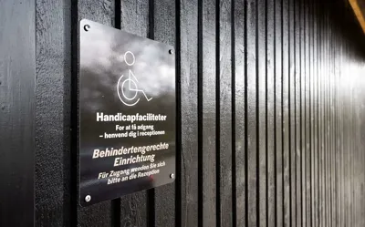 Hvidbjerg Strand Camping Resort Servicebygning Handicaptoilet